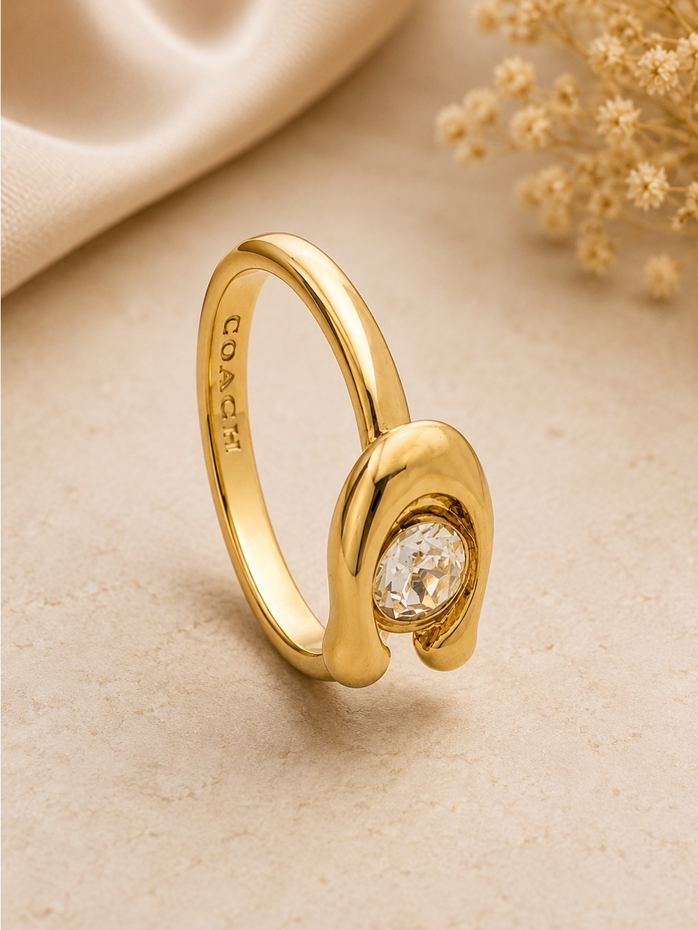 Coach Signature Ring. Size 7 - Picture 3 of 4
